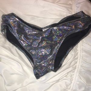 Silver rave bottoms